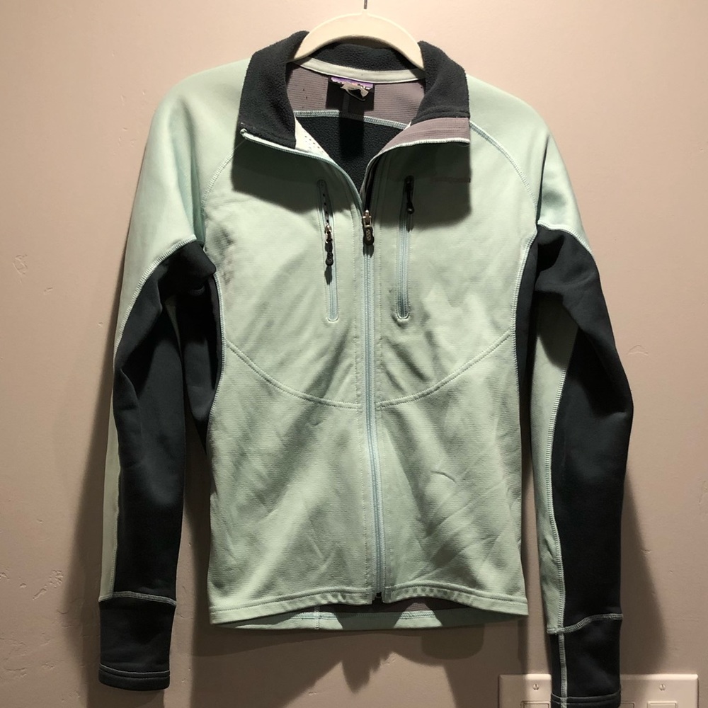 Teal / blue Patagonia jacket